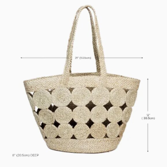 COPY - Handwoven Natural Jute Bag - Picture 4 of 4